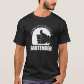 Wellds Tokest Barkeeper Bar Cocktail Mixer Beer M T-Shirt (Vorderseite)