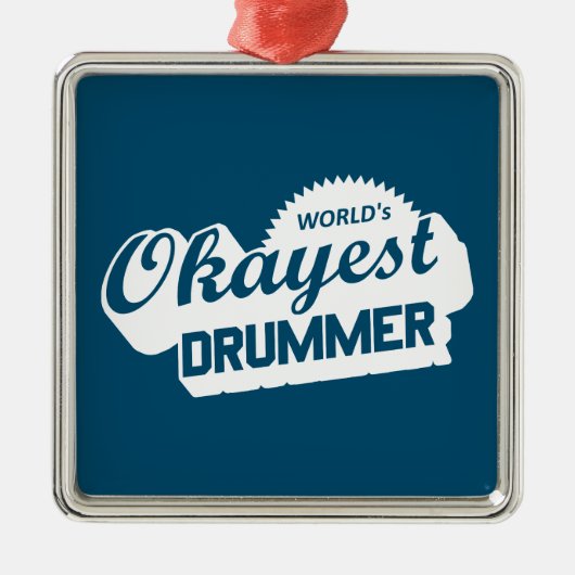 Wellds Tokest Drummer Ornament Aus Metall (Vorne)