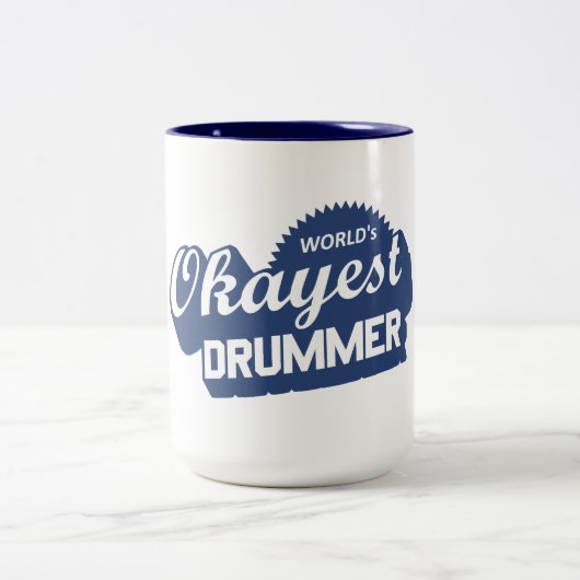 Wellds Tokest Drummer Zweifarbige Tasse (Mittel)