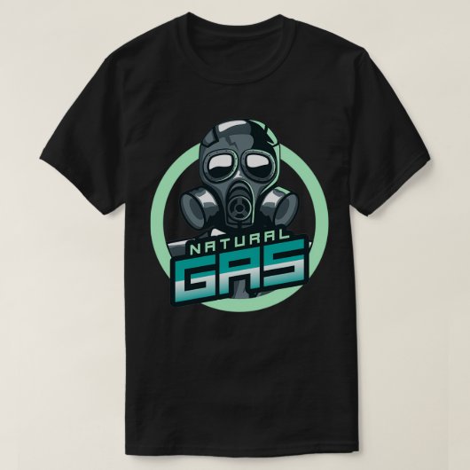 Welldx27s größte Quelle für giftige Erdgasmaske T-Shirt (Design vorne)