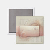 Welle der Form Magnet (Vorderseite/Rückseite)