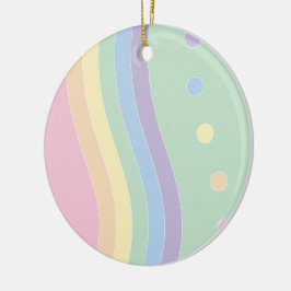 Welle der Freude (Fluss) Keramik Ornament