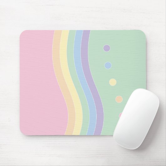 Welle der Freude (Fluss) Mousepad (Mit Mouse)
