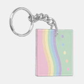 Welle der Freude (Fluss) Schlüsselanhänger (Vorderseite links)