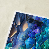 Welle der Ruhe Kristallküche Strandtuch (Beispiel)