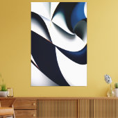 Welle der Stille Leinwanddruck (Insitu (Wohnzimmer))