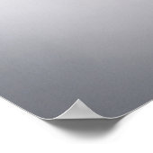 Welle der Stille Poster (Ecke)