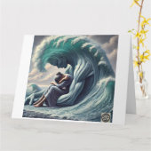 Welle des Beileids Karte (Gelbe Blume)