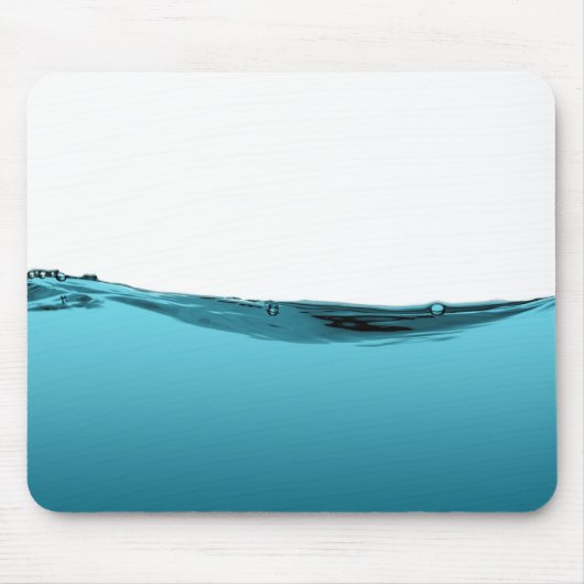 Welle des blauen Wassers (TBA) Mousepad (Vorne)