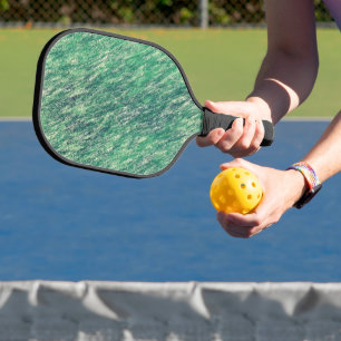 Welle des grünen Pickleball-Paddels Pickleball Schläger