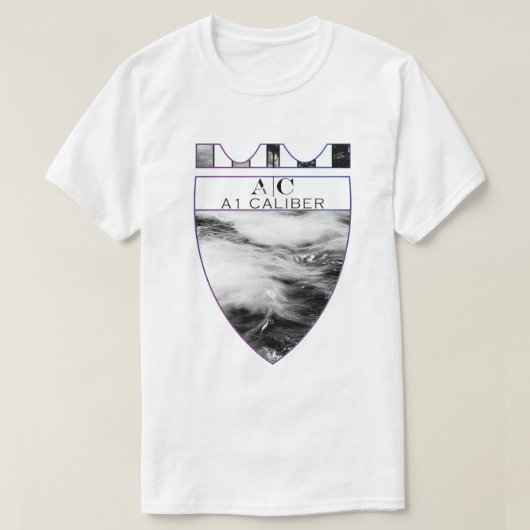 Welle des Kaliber-A1 T-Shirt (Design vorne)