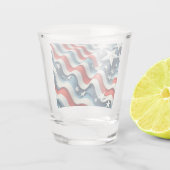 Welle des Patriotismus Schnapsglas (Rückseite)