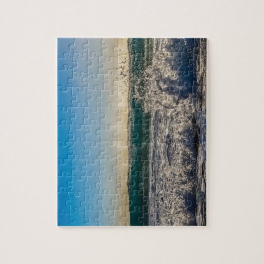 Welle, die zusammenstößt, um unterzustützen puzzle (Vertikal)