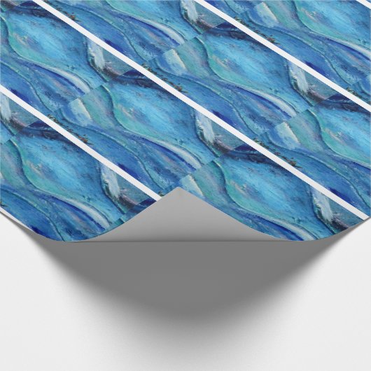 Welle Geschenkpapier (Ecke)