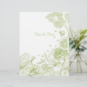 Welle grüner Veggies - Grüne Recipkategorie (Stehend Vorderseite)