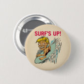 Welle hoch! Knopf Button (Vorne & Hinten)