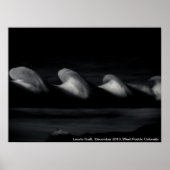 Welle im Himmel Poster (Vorne)