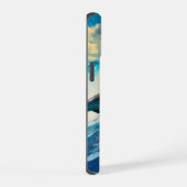 Welle iPhone 15 Hülle (Rechte Seite)