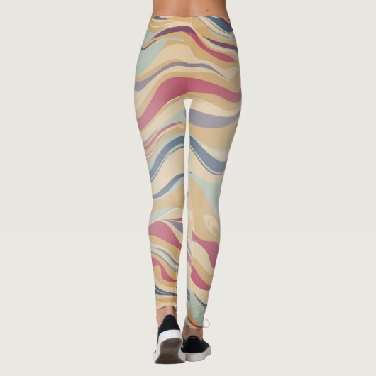 Welle Leggings (Rückseite)