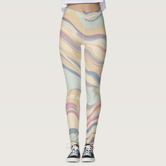 Welle Leggings (Vorderseite)