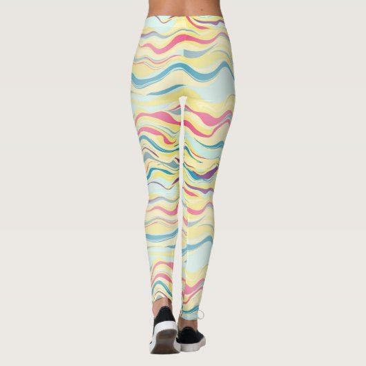 Welle Leggings (Rückseite)
