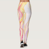 Welle Leggings (Rückseite)