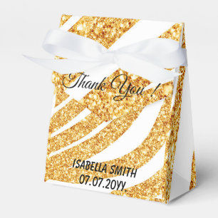 Welle Meer Gold Glitter Boho Populäre Kollektion Geschenkschachtel