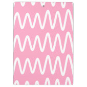 Welle Nr. 6 - Klemmbrett (Flamingo Pink) (Rückseite)