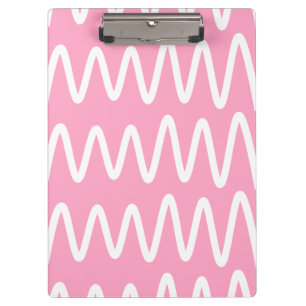 Welle Nr. 6 - Klemmbrett (Flamingo Pink)