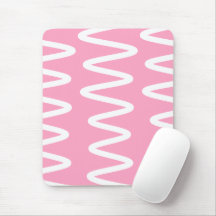 Welle Nr. 6 - Mauspad (Flamingo Pink)
