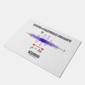 Welle-Partikel Dualität innerhalb des Fußmatte (Schrägansicht)