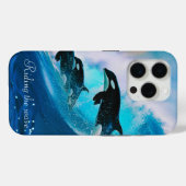 Welle reiten Case-Mate iPhone hülle (Rückseite (Horizontal))