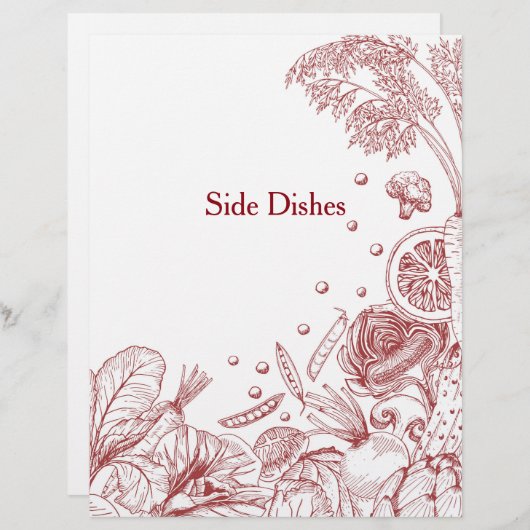 Welle roter Veggies - Rebsorte (Vorne/Hinten)