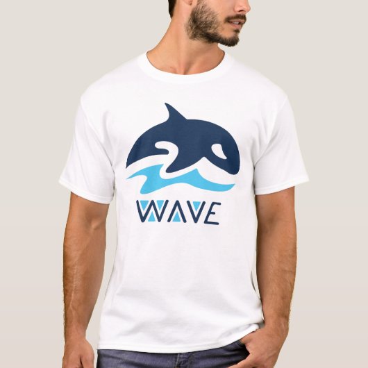 Welle T-Shirt (Vorderseite)