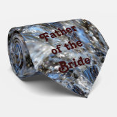 Welle VATER der BRAUT Krawatte (Gerollt)