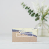 Welle Visitenkarte (Stehend Vorderseite)