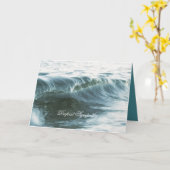 Welle von Beileid Karte (Gelbe Blume)