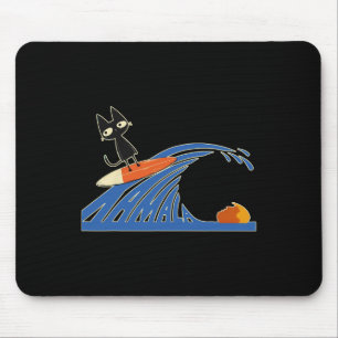 Welle von blauen Katzen Blaue Katzen Wave für Kama Mousepad