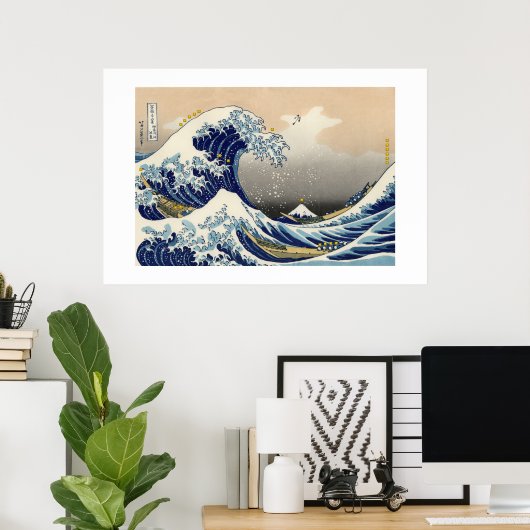 Welle von N Poster (Heimbüro)