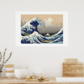 Welle von N Poster (Küche)