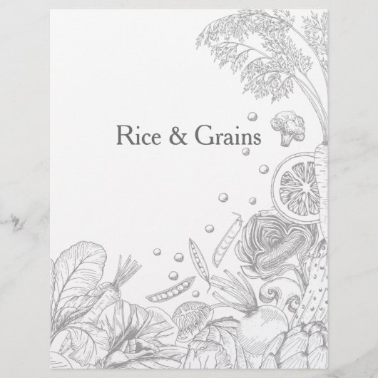 Welle von Veggies Grau - Art (Vorderseite)