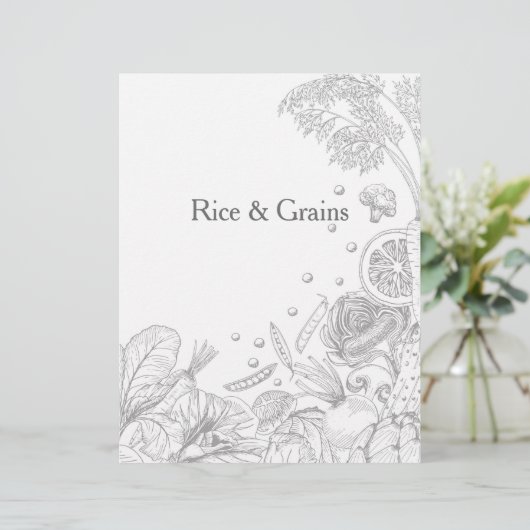 Welle von Veggies Grau - Art (Stehend Vorderseite)