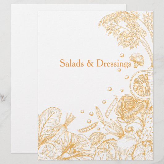 Welle von Veggies Orange - Arten (Vorne/Hinten)