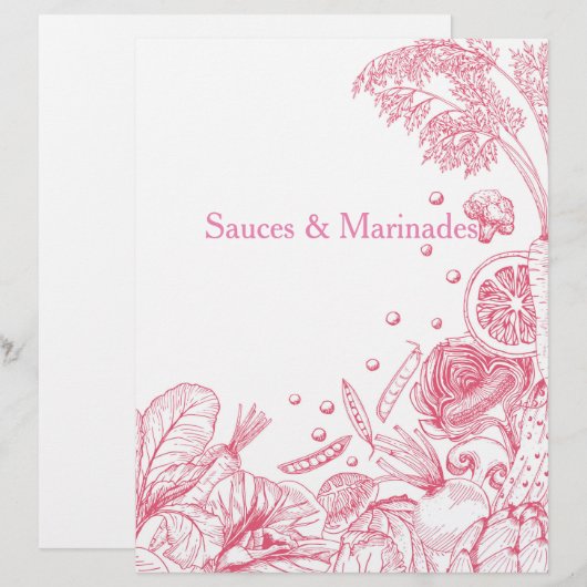 Welle von Veggies rosa - Arten (Vorne/Hinten)