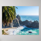 Wellen am Strand Poster (Vorne)