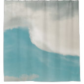 Wellen auf allen Wegen Duschvorhang (Vorderseite)