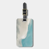 Wellen auf allen Wegen Gepäckanhänger (Vorderseite vertikal)