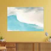 Wellen auf allen Wegen Leinwanddruck (Insitu (Wohnzimmer))