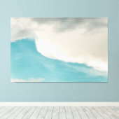 Wellen auf allen Wegen Leinwanddruck (Insitu (Holzboden))