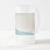 Wellen auf allen Wegen Mattglas Bierglas (VorderseiteRechts)